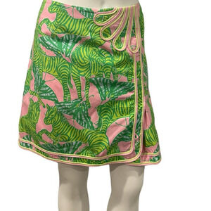 Lilly Pulitzer zebra skirt 6